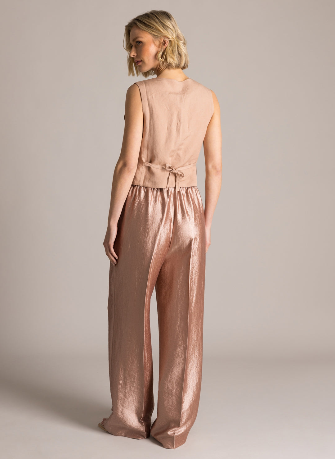 Sabi Essential Summer Linen Waistcoat | YEST