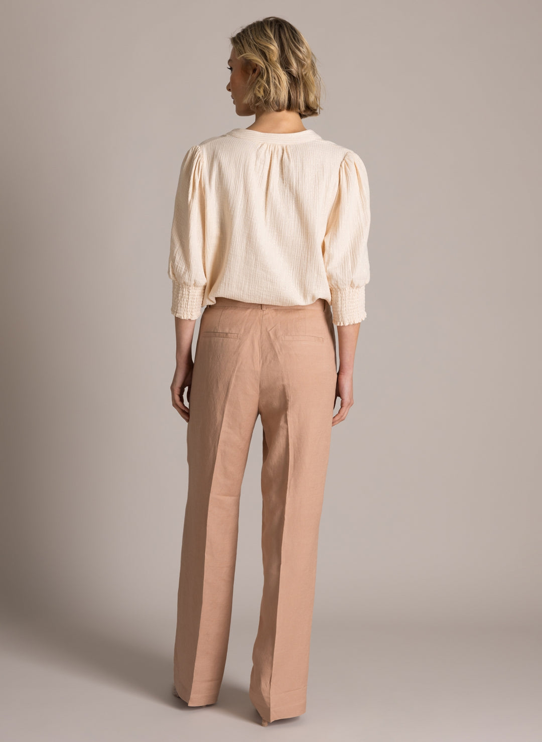 Gilana Essential Linen Women's Trousers | YEST
