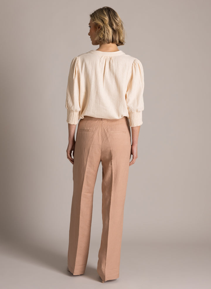 Gilana Essential Linen Women's Trousers | YEST