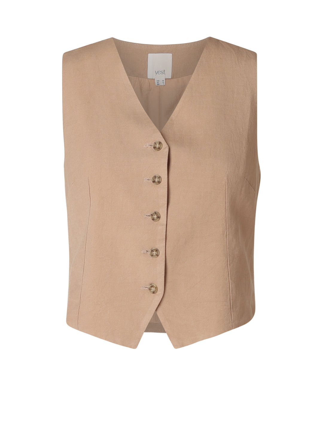 Sabi Essential Summer Linen Waistcoat | YEST