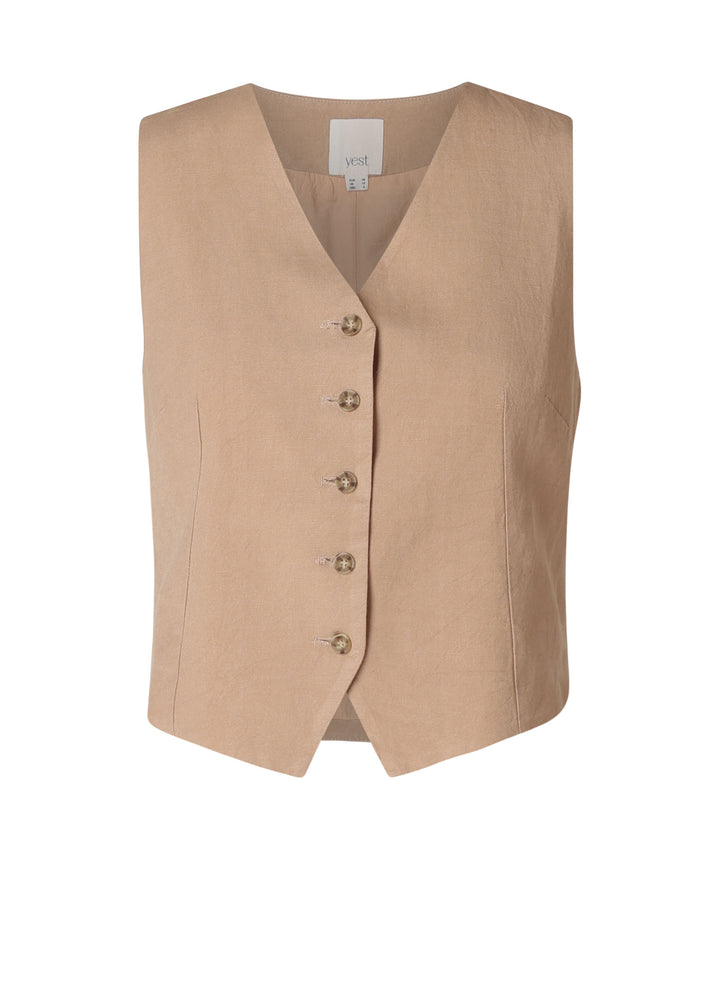 Sabi Essential Summer Linen Waistcoat | YEST