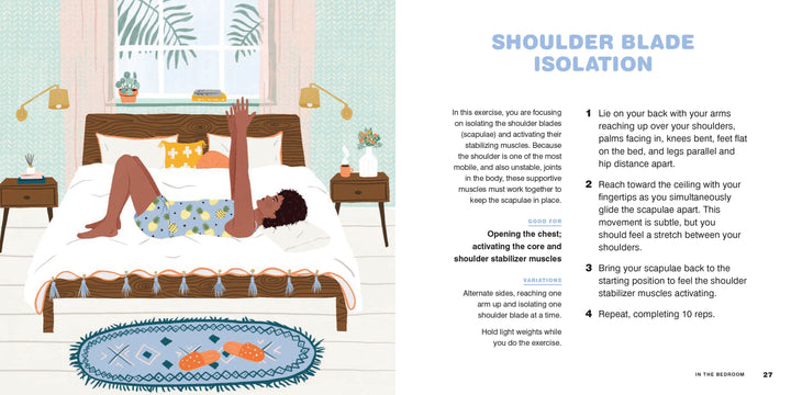 Pajama Pilates: 40 Exercises (HB)