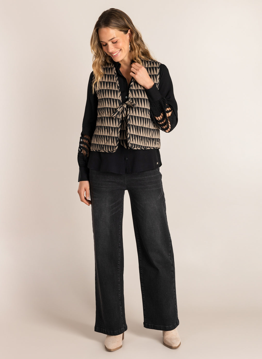 Sophy Quilted Waistcoat | Ivy Beau