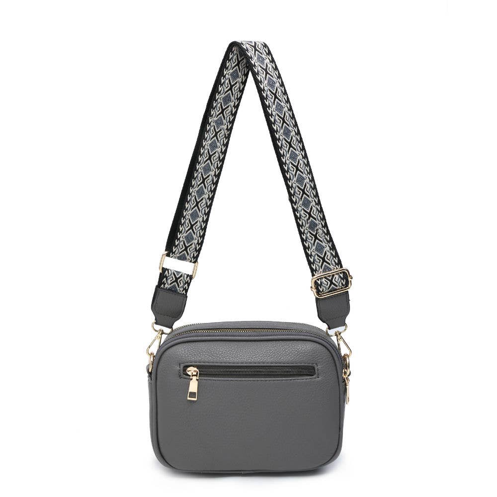 Papaya Croos Body Handbag with double zip