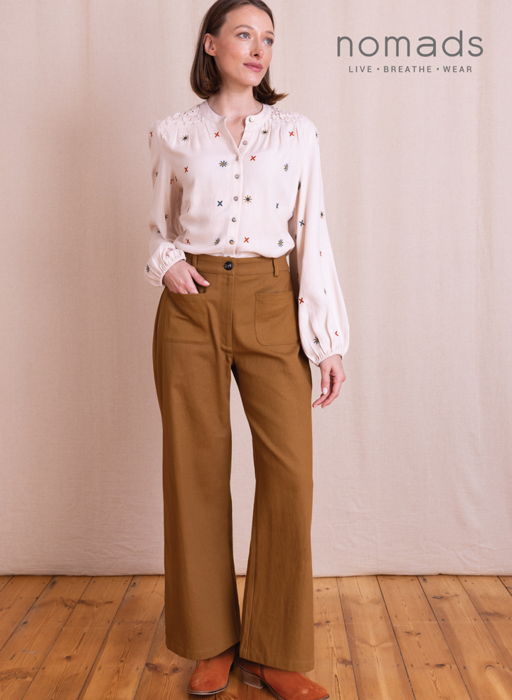 Wide Leg Trousers