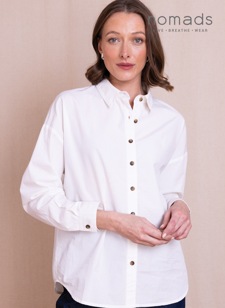 Oversized Poplin Shirt
