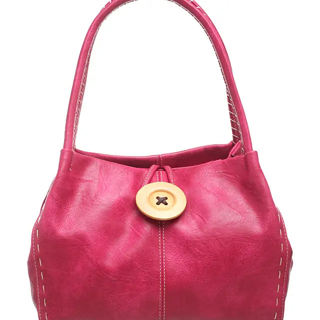 Classic Button Bag | Bessie London