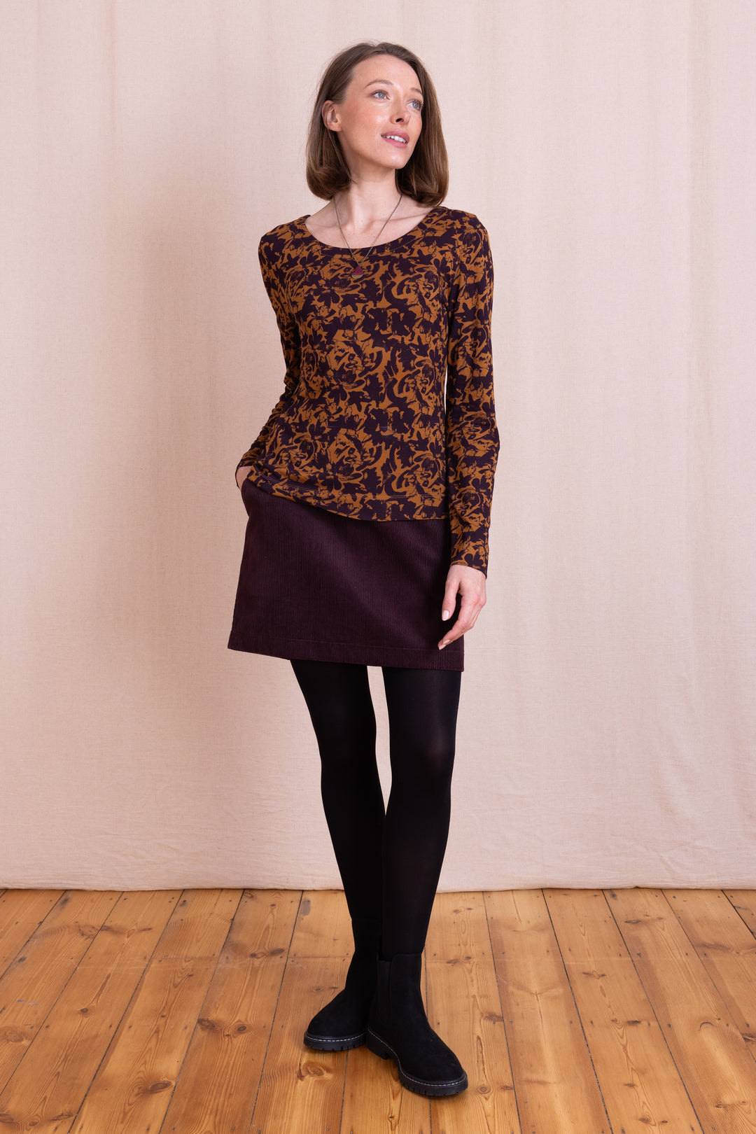 Simple Printed Top