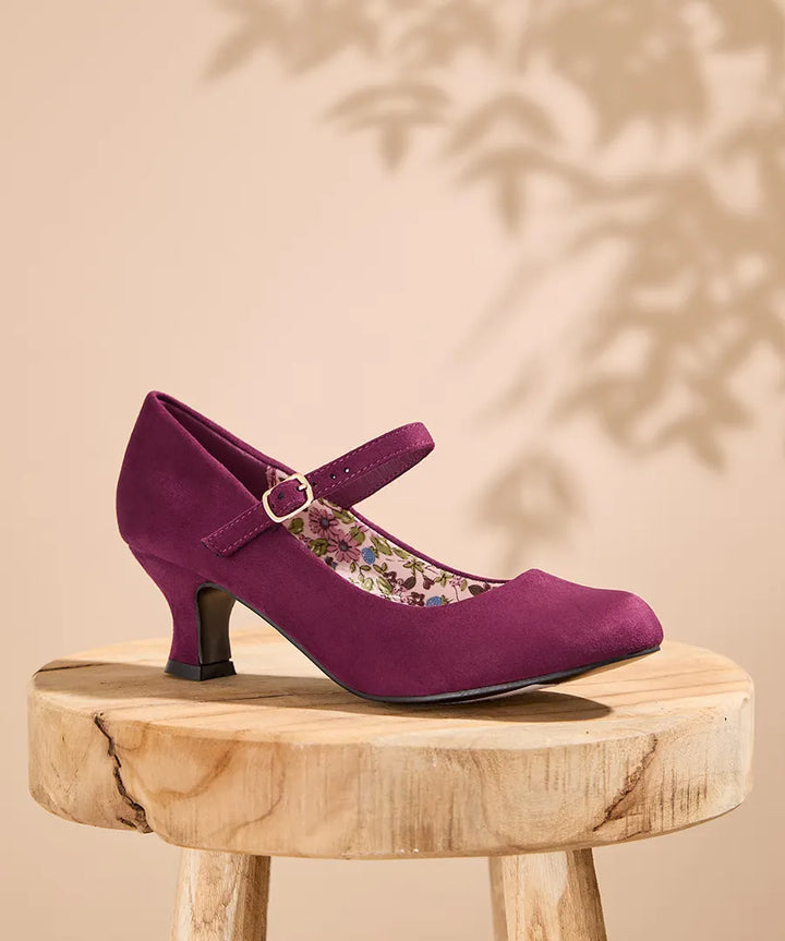 Lady Lou Mary Jane Shoes | Berry
