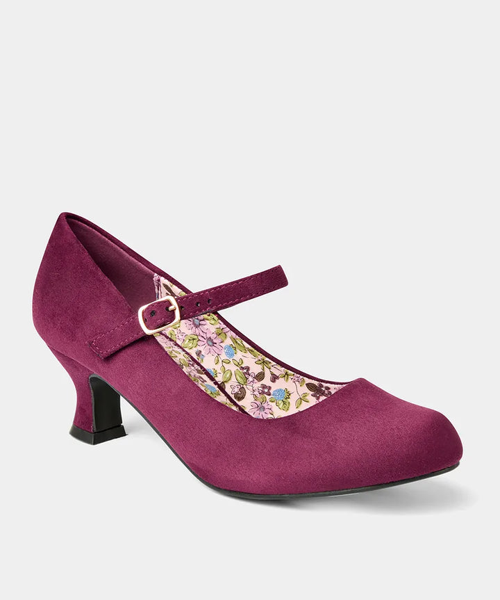 Lady Lou Mary Jane Shoes | Berry
