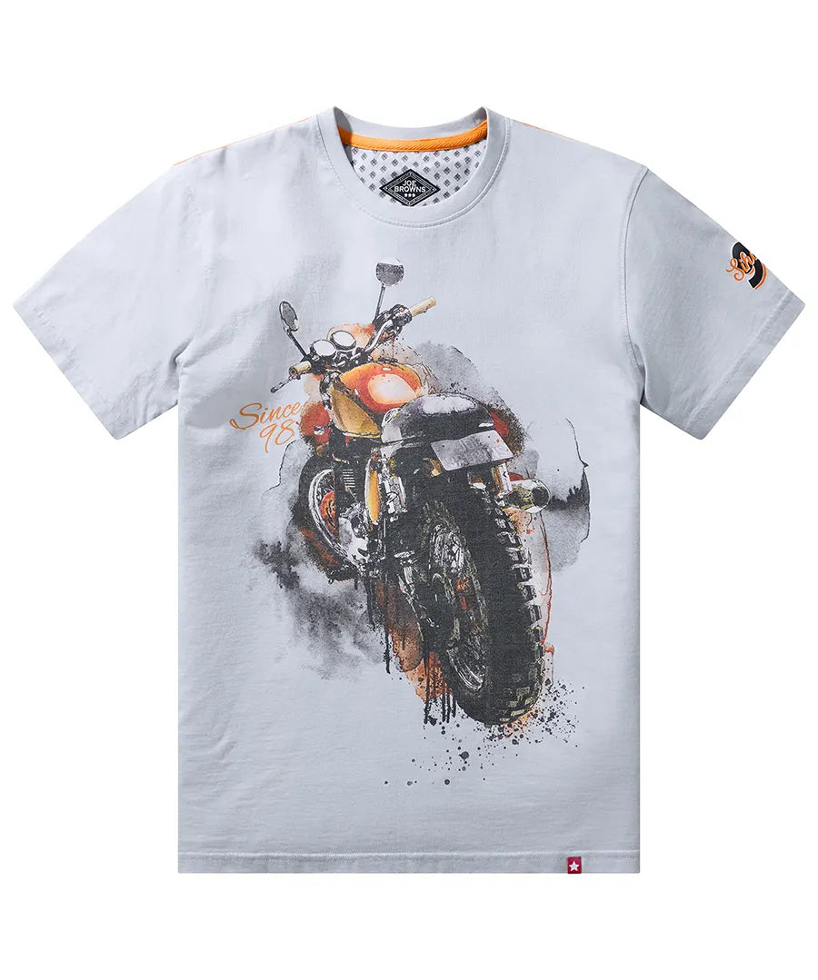 Painterly Bike Men's T-Shirt | Joe Browns
