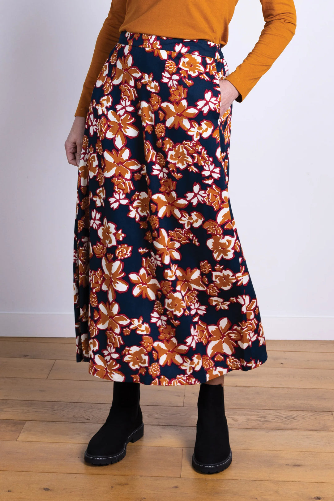 Oxford Printed Skirt | Nomads