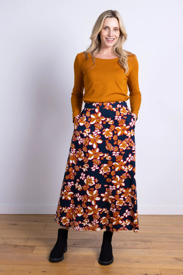 Oxford Printed Skirt | Nomads
