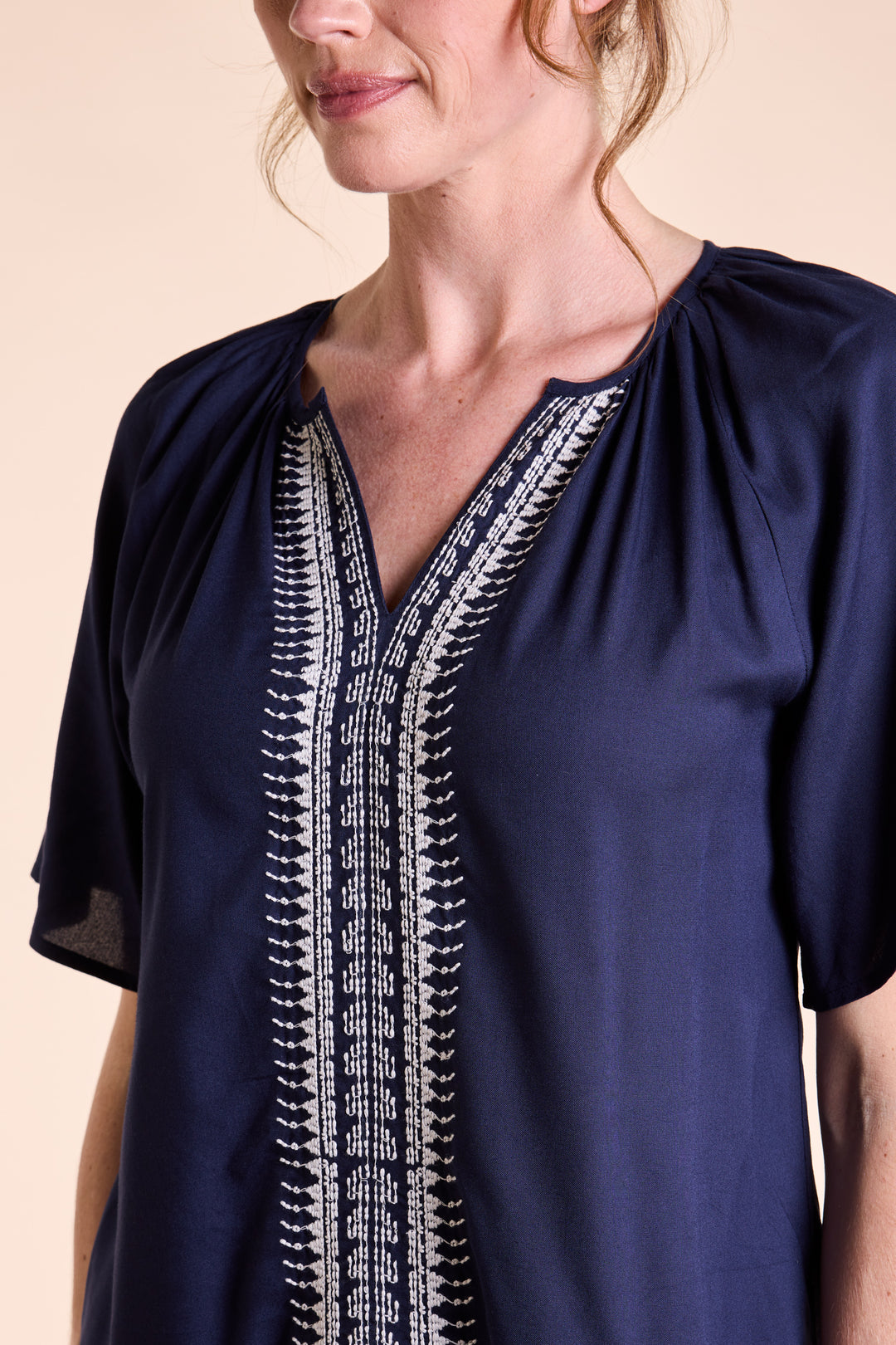 Embroidered Viscose Women's Top | Nomads