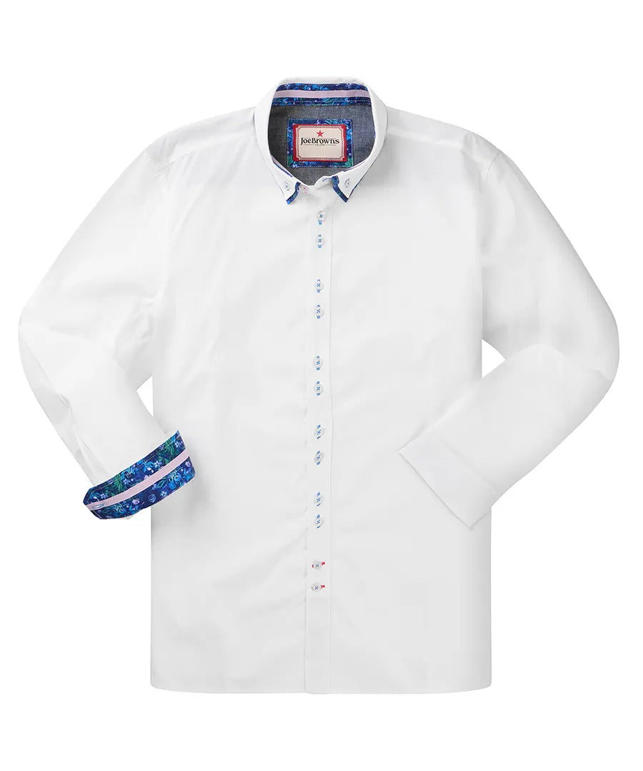 Delightful Double Collar Men's Shirt | Joe Browns