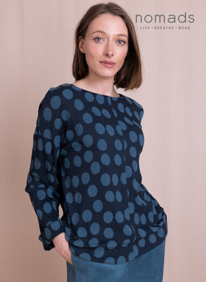 Textured Jersey Top