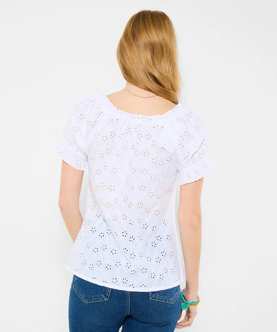 Beautiful Broderie Top | Joe Browns