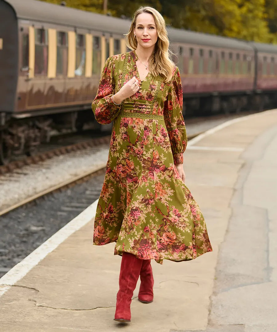 Vintage Roses Dress