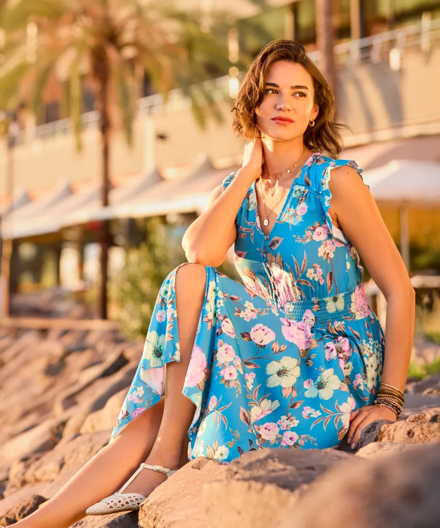 Millie Floral Maxi Dress | Joe Browns - Spring Summer Dress Tassel Millie Floral Maxi Dress | Joe Browns - Spring Summer Dress Tassel