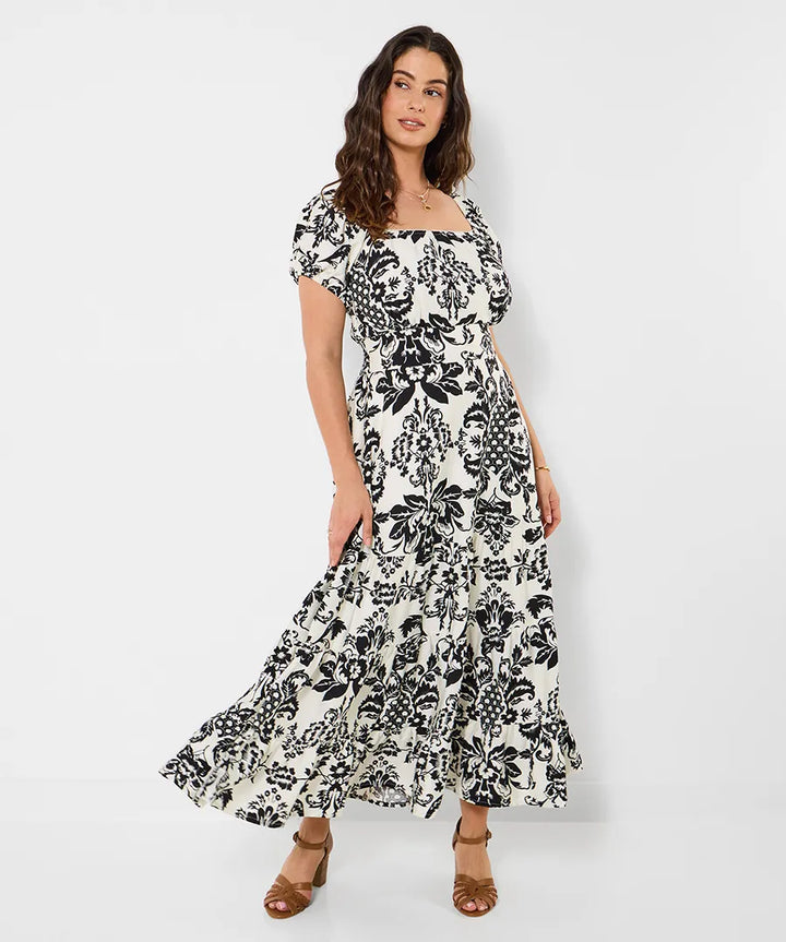 Serena Printed Maxi Dress | Joe Browns