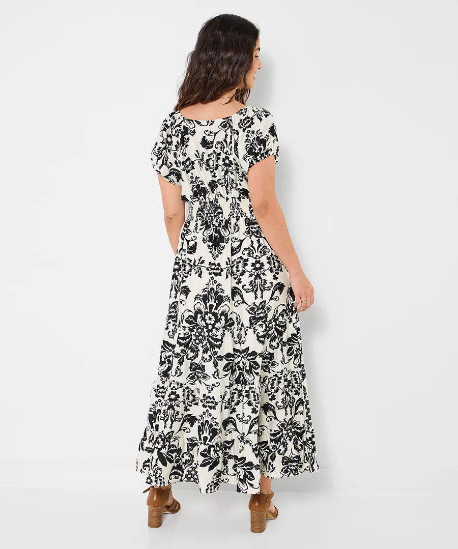 Serena Printed Maxi Dress | Joe Browns