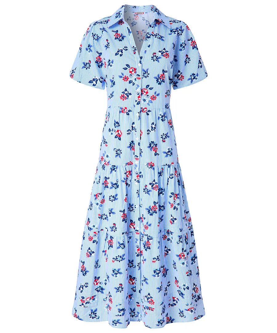 Sasha Stripe Shirt Dress | Joe Browns