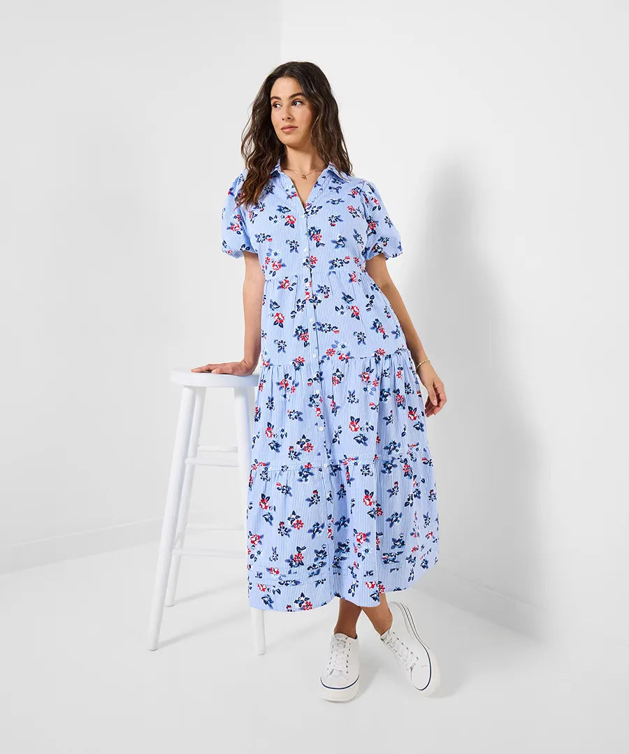 Sasha Stripe Shirt Dress | Joe Browns