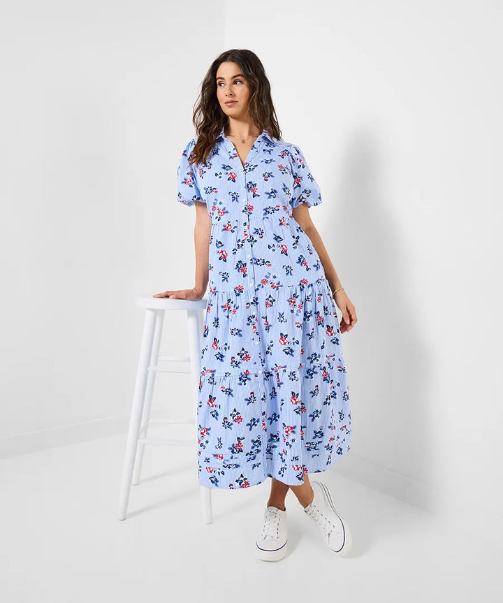 Sasha Stripe Shirt Dress | Joe Browns