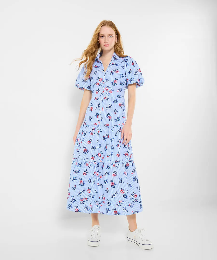 Sasha Stripe Shirt Dress | Joe Browns