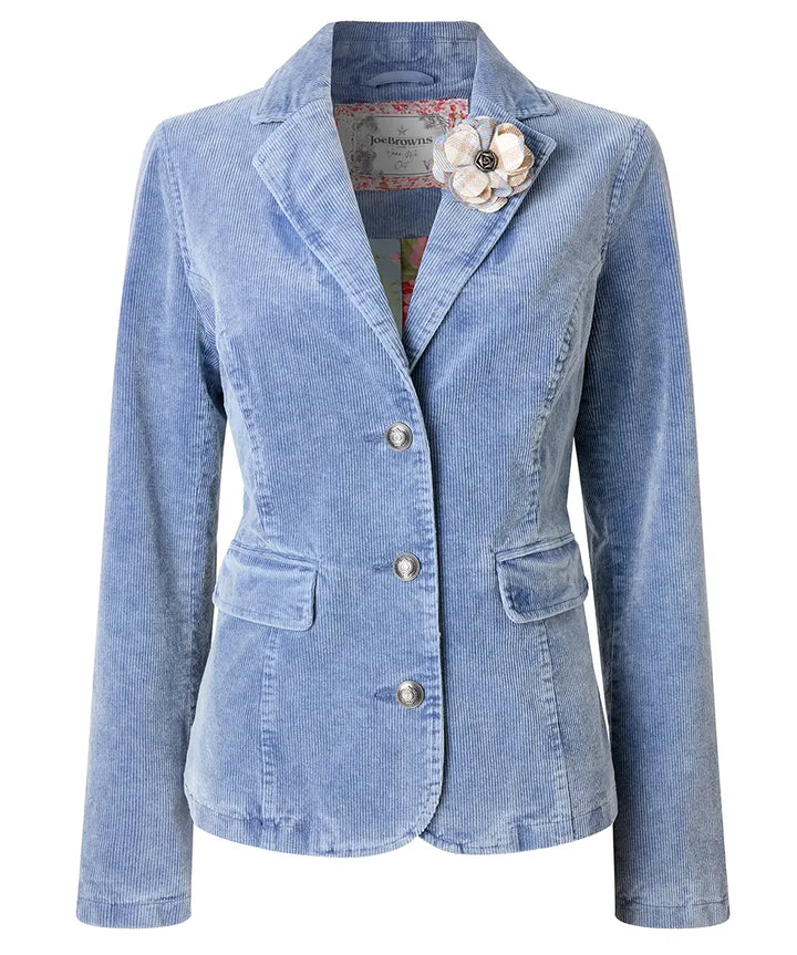 Weekend Walks Washed Stretch Cord Jacket | Joe Browns