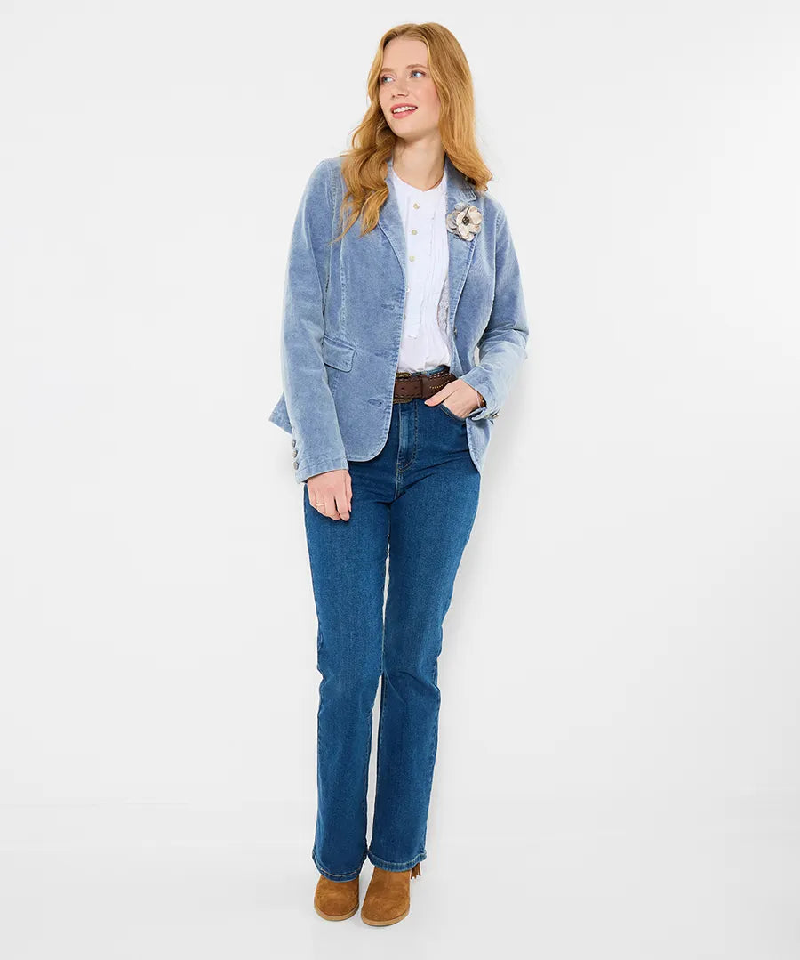 Weekend Walks Washed Stretch Cord Jacket | Joe Browns