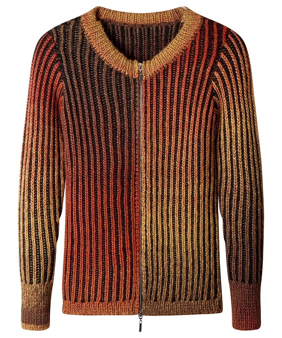 Roxie Ribbed Zip Up Cardigan