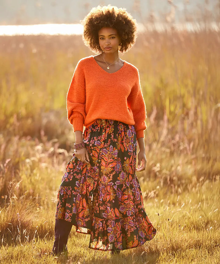 Oh So Cosy Jumper | Orange