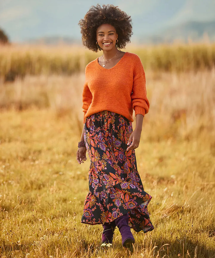 Oh So Cosy Jumper | Orange