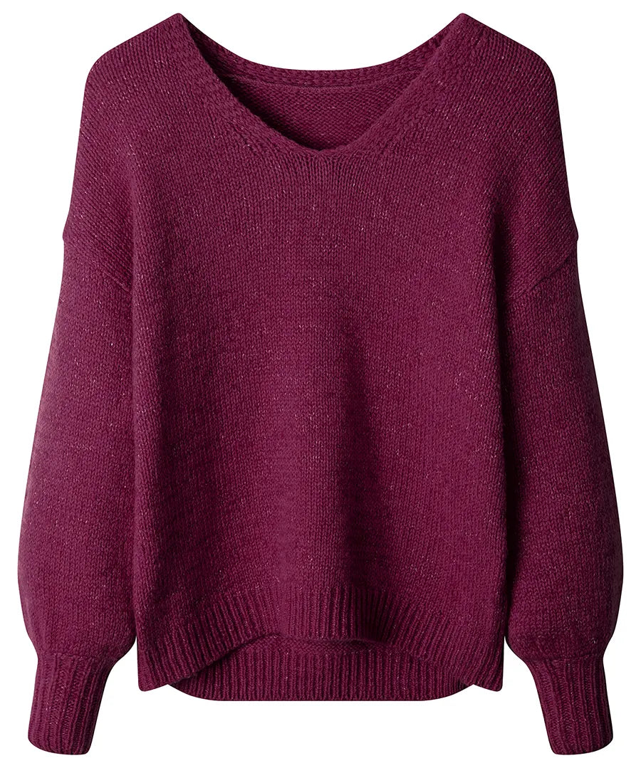 Oh So Cosy Jumper | Berry