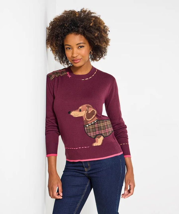 Cecil Sausage Dog Jumper