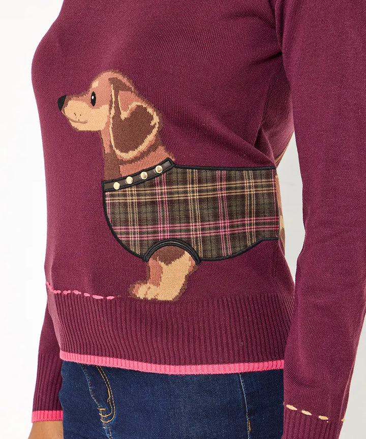 Cecil Sausage Dog Jumper