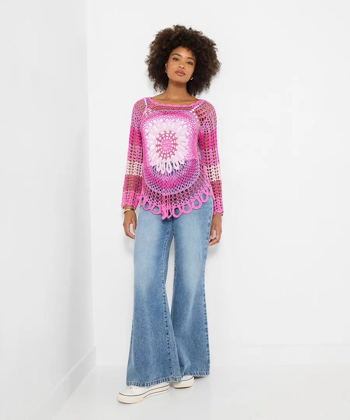 Summer Paradise Crochet Jumper | Joe Browns