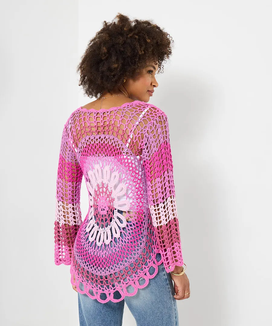 Summer Paradise Crochet Jumper | Joe Browns