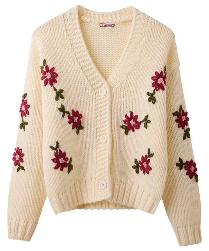Fabulous Floral Embroidered Cardigan