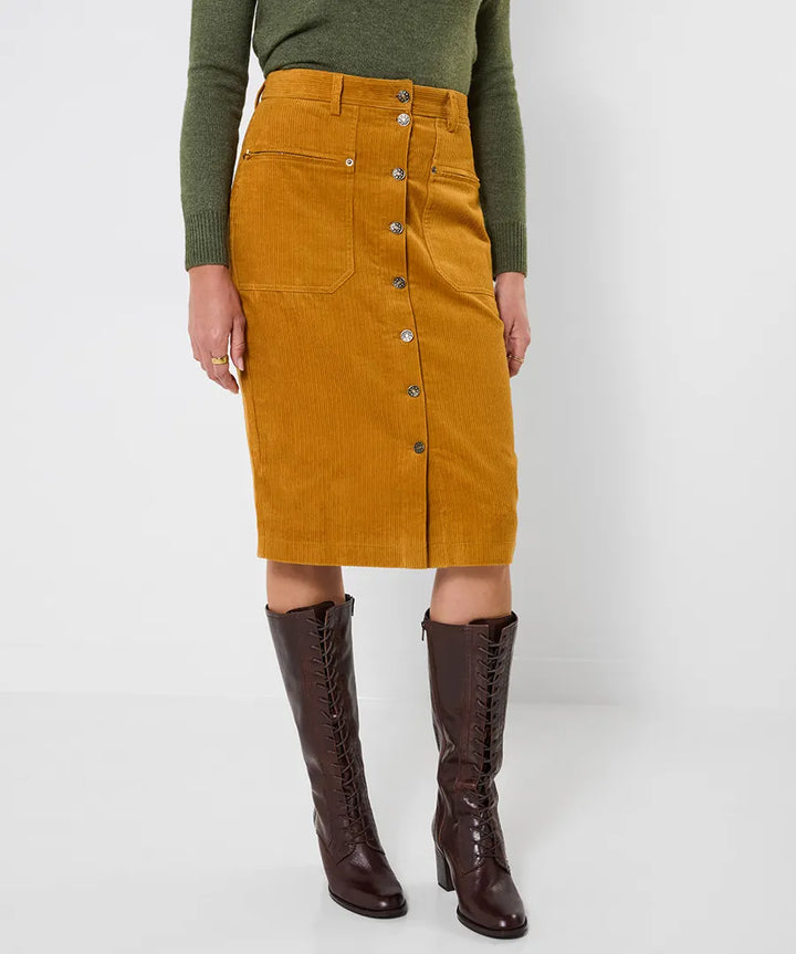 Rosie Cord Midi Skirt