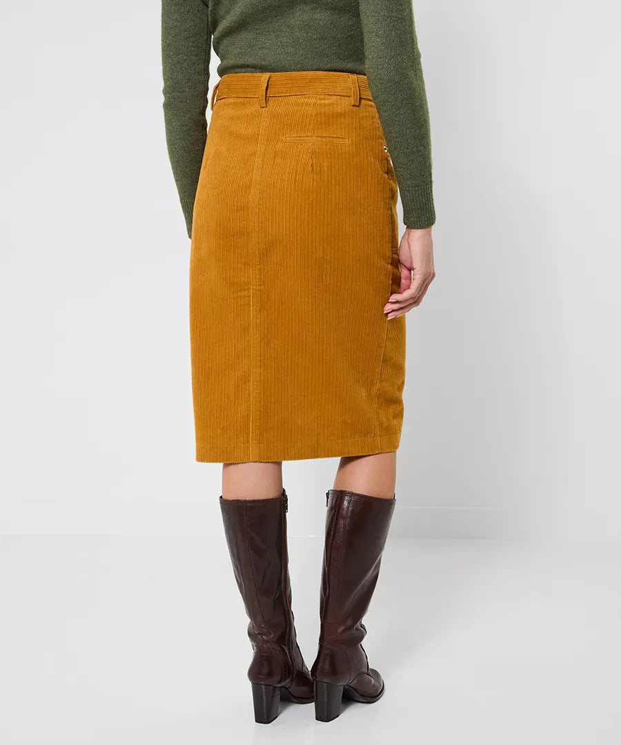 Rosie Cord Midi Skirt