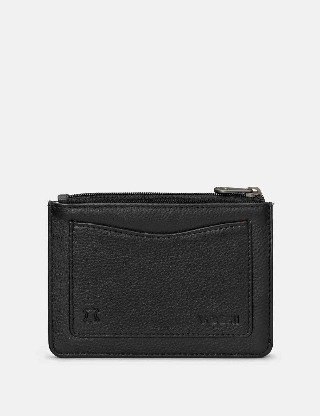 Bark to Bark Black Leather Franklin Purse
