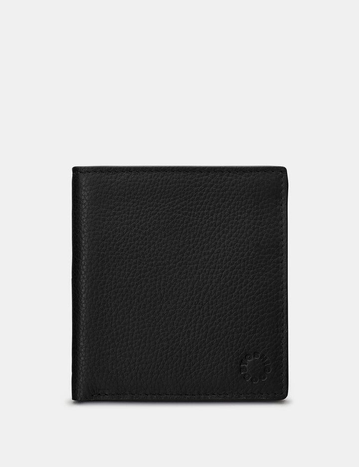 Slim Black Leather Wallet | YOSHI