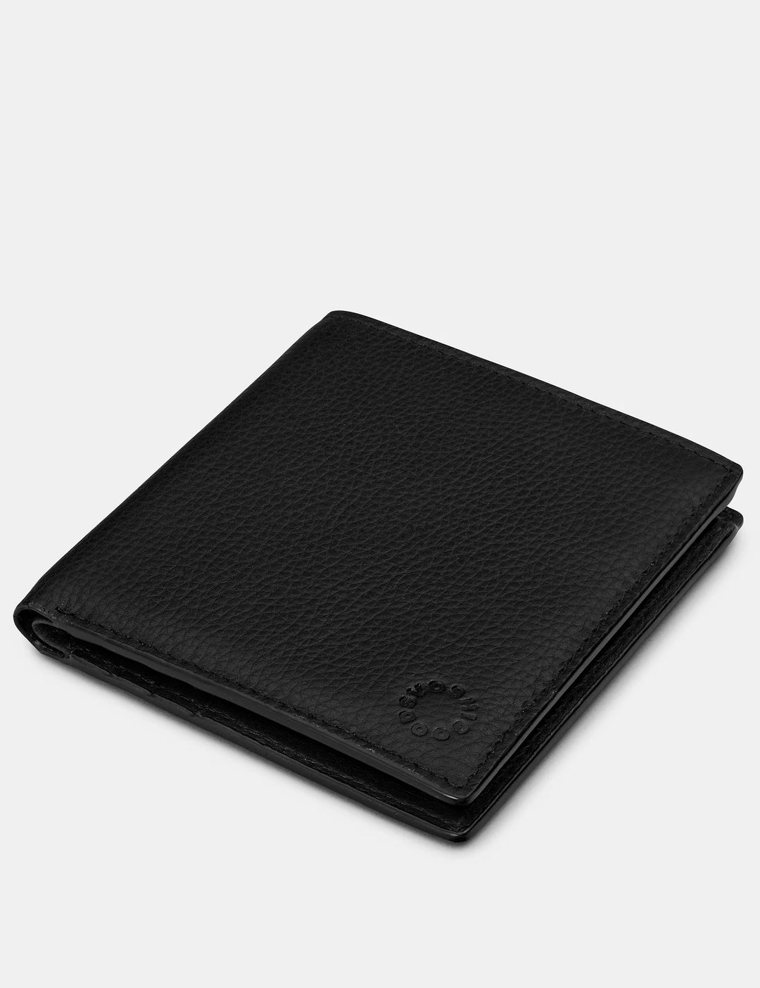 Slim Black Leather Wallet | YOSHI