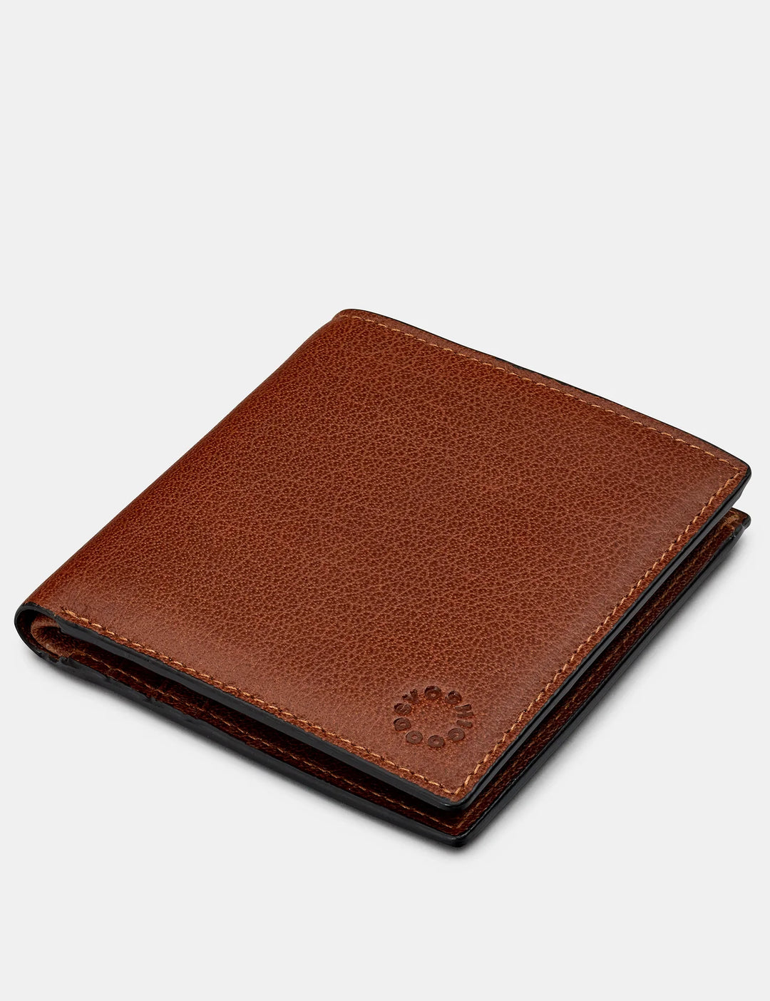 Slim Brown Leather Wallet | YOSHI