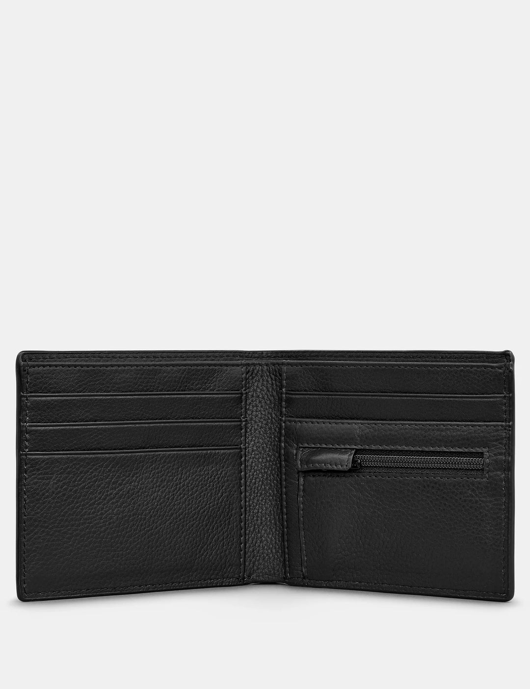 Dickens Bookworm Black Leather Wallet | YOSHI