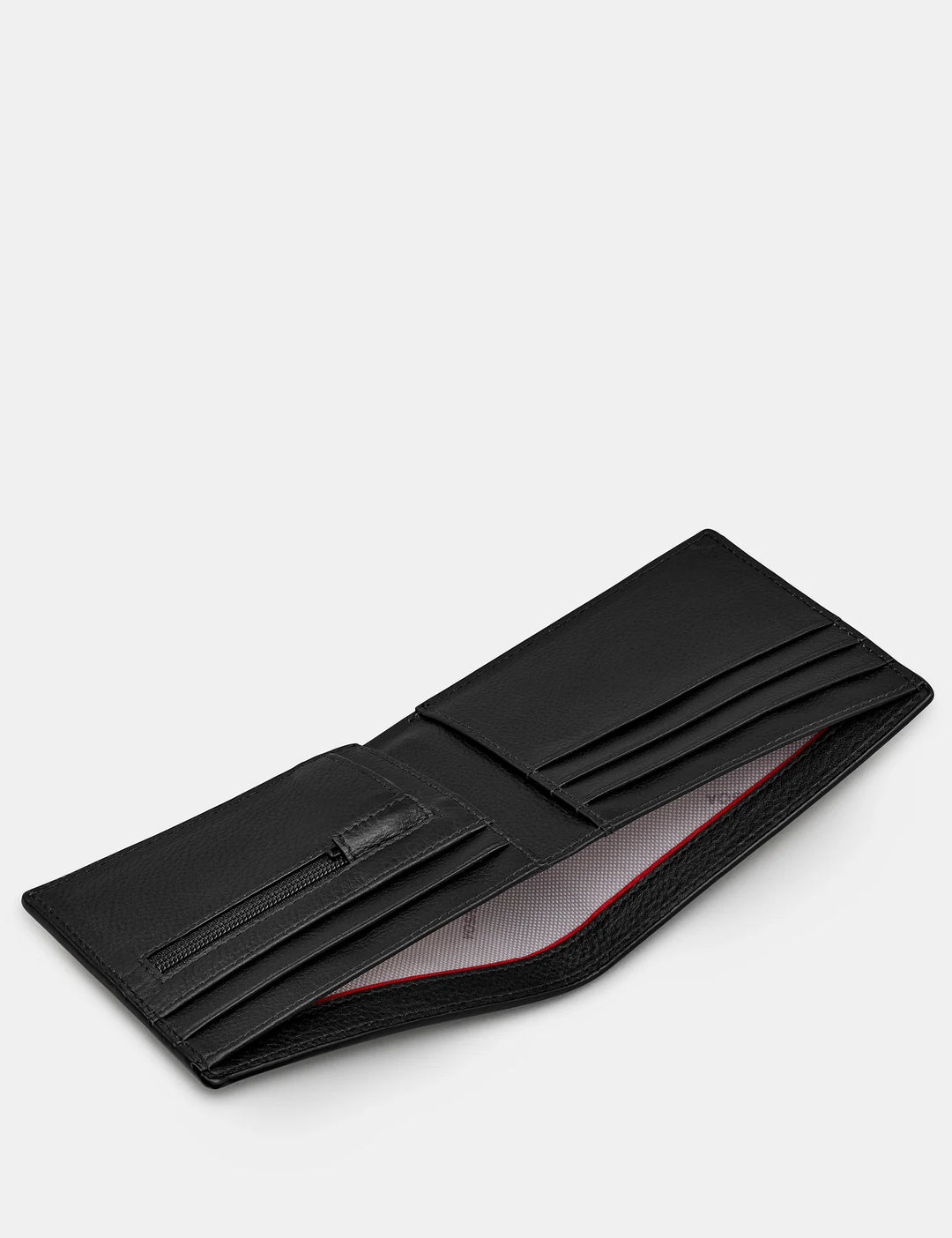 Dickens Bookworm Black Leather Wallet | YOSHI