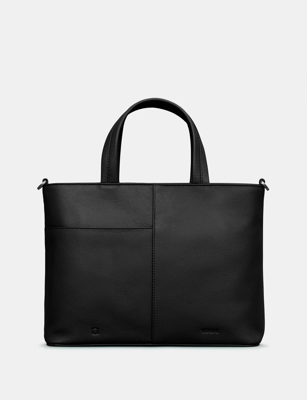 Hampton Black Leather Multiway Grab Bag | YOSHI