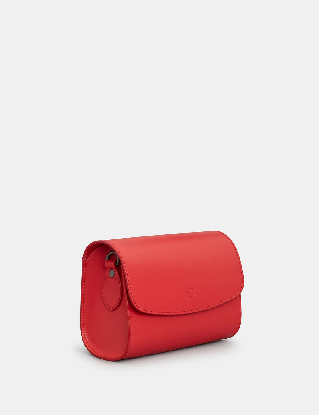Newham Red Leather Cross Body Satchel Bag | YOSHI